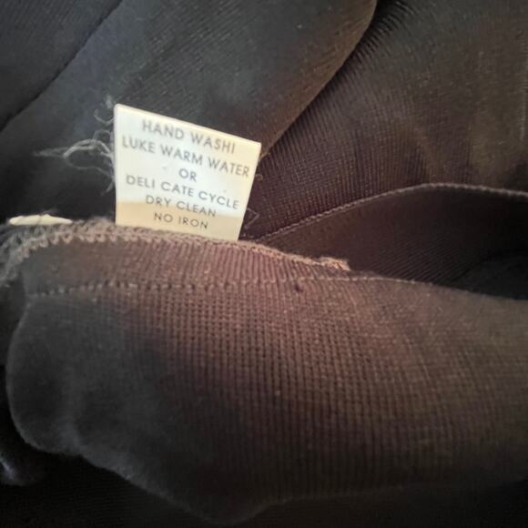 Exclusively Misook Pencil Skirt Womens Small Black Stretch - Picture 5 of 9